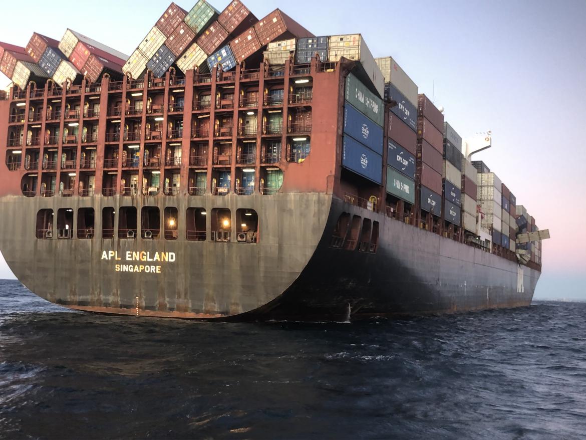 APL England Cargo Loss Report: Ship’s Fittings Found in Poor Condition